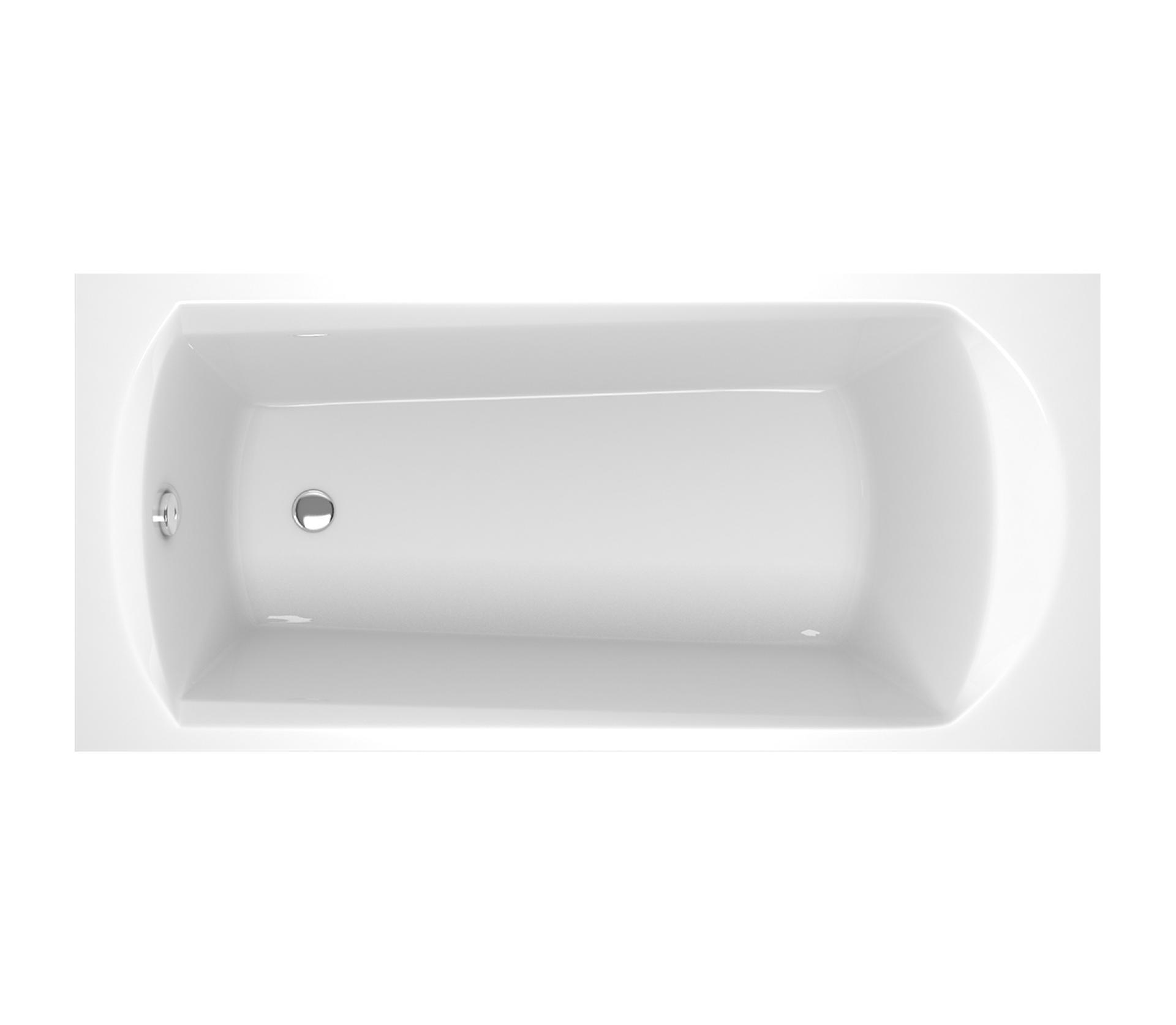 Акриловая ванна Ravak Domino 160x70 C621000000, белый